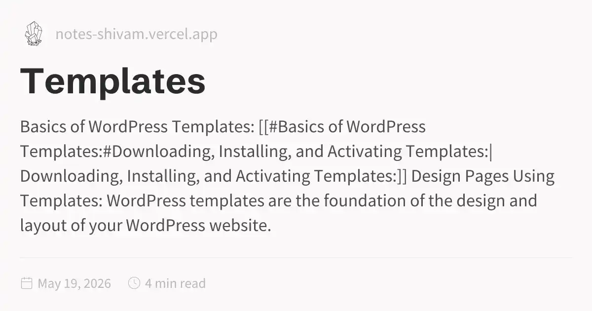 Templete File Templates
